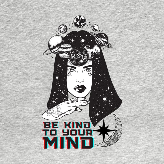 Be Kind To Your Mind Space Design - Mental Health Awareness by whatabouthayley